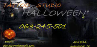 Tattoo art studio „Halloween“ – Niš